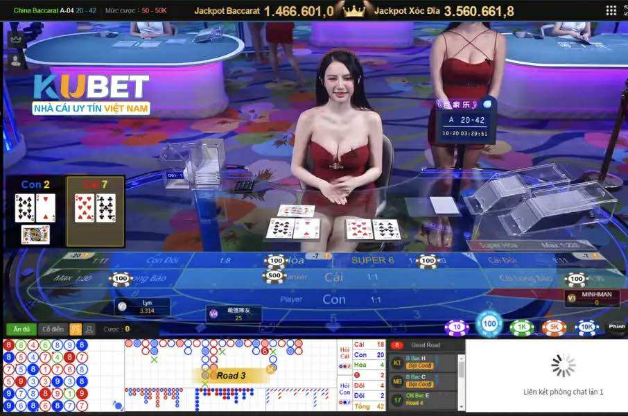 Chiến thuật chơi baccarat kubet
